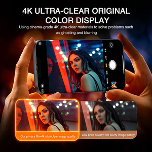 Tehaola 28 °   Pellicola Protettiva Privacy HD in Vetro Temperato per iPhone 14/15/16/17 Pro Max, Durezza 9H, <span class=keywords><strong>Copertura</strong></span> Totale - Product Image 4