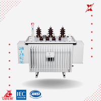 Transformateur CE pour certifié 10KVA 400Kv haute immergé dans l'huile Garantie de 2 ans 110V 220V 220V Bobine environnementale verte 50Hz