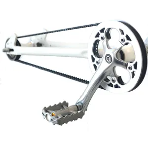 Bisiklet kayış tahrik sistemi ön tekerlek zincir yüzük kasnağı dişlisi 58T 130 BCD bisiklet bisiklet parçaları