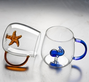 Ly thủy tinh 3D hình thú ngộ nghĩnh kèm ống hút - 400ML, cốc thủ công dễ thương, ý tưởng quà tặng độc đáo, có thể tùy chỉnh - Product Image 2