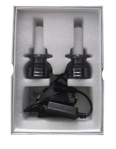 ไฟหน้ารถยนต์ ADT Super Bright Tri-color รุ่น T6 H1 H3 H4 H7 H11 D1 D2 9005 9005 9012 แบบ LED สำหรับรถยนต์ทั่วไป - Product Image 4