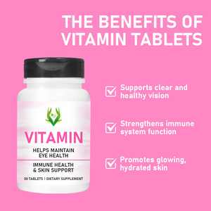 Tabletas de Vitamina B Personalizadas OEM con Ácido Alfa Lipoico, Ayudan a Apoyar la Salud Inmunológica, el Metabolismo Energético, Suplemento Vitamínico - Product Image 2