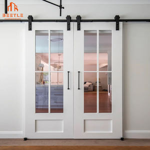 Design a doppio scorrimento, la porta del fienile sblocca la flessibilità e la comodità del <span class=keywords><strong>passaggio</strong></span> domestico - Product Image 1