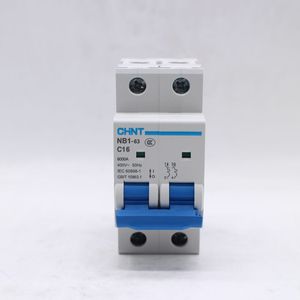 Disjoncteur miniature NB1 63 6kA NB1 63H 10kA 1P 2P 3P 4P C1 C2 C3 C6 C16 C20 C25 C32 C40 C50 C63 CE UL1077 MCB - Product Image 2