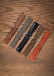 Correa de cuero de lagarto real de lujo 18/20/22mm resistente al agua multicolor y pedido a granel para cualquier marca de moda - Product Image 2