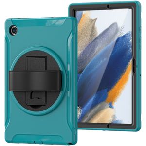 Cover posteriore con cavalletto e tracolla TPU Tablet <span class=keywords><strong>case</strong></span> per <span class=keywords><strong>Samsung</strong></span> <span class=keywords><strong>Galaxy</strong></span> <span class=keywords><strong>Tab</strong></span> <span class=keywords><strong>A8</strong></span> X200 X205 - Product Image 3