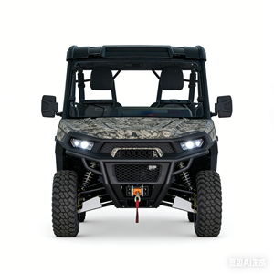 HISUN 30kW Kendaraan UTV Listrik 4x4 Baterai Lithium Torsi 156Nm 4 Kursi Berdampingan Kendaraan Berburu Senyap Jarak Jauh Gerobak Pertanian - Product Image 1