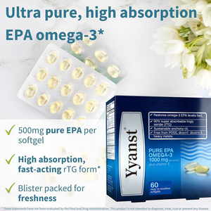 HIGH QUALITY pure EPA <b>Omega</b>-<b>3</b> Softgel Capsules <b>Supplement</b> Capsules BOOSRT IMMUNITY & ANTI-INFLAMMATION - Product Image 2