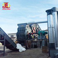 Équipement de recyclage de l'acier sur mesure, machine de broyage des métaux, machine de recyclage des déchets