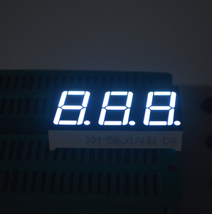 Nhà máy miễn phí mẫu 7 đoạn LED hiển thị 3 chữ số 0.56 "bảy đoạn hiển thị fnd 0.56 inch 3 chữ số LED 7 đoạn ống hiển thị - Product Image 4