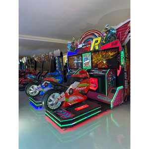 Máquina recreativa de videojuegos arcade con monedas, personalizada con iniciales, para carreras y motocicletas, ¡la más vendida! - Product Image 3