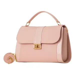 Sac à main Fana Clara pour femme, rose, motif floral, décorations de fleurs et de plantes, M3860 - Product Image 3