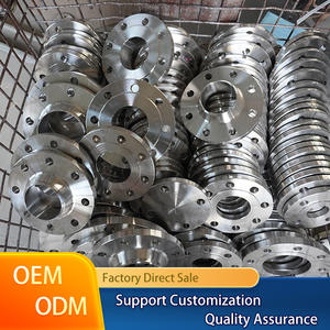 Сварочный фланец из нержавеющей стали 304 Плоский сварочный фланец глухая пластина с горлышком из углеродистой стали для настройки фланца - Product Image 5