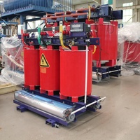 Transformateur sec triphasé Dyn11 SCB14 160 kVA 10/0,4 kV, transformateur de puissance intérieur en résine coulée 10 kV vers 400 V, classe F, 50 Hz