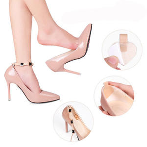 Pas de nœuds, talon auto-adhésif, <span class=keywords><strong>Anti</strong></span>-érosion, chaussures invisibles, <span class=keywords><strong>Anti</strong></span>-chute, doux et confortable, bande de chaussures en cuir PU, Kit de bracelets - Product Image 4