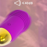 Vibrador de Bala con 10 Velocidades y Control Remoto, Huevo Vibrador para Estimulación del Punto G, Estimulador Clitoral Silencioso
