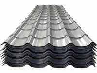 Q195 Gewellte Galvalume-Stahl-Dachplatten AZ30 AZ40 Vorlackiert 0,3mm 0,5mm Hart RAL-Farbe ASTM-Standard