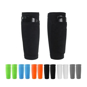 Protezioni per le gambe per adulti calcio piastra inserto deflettore <span class=keywords><strong>a</strong></span> compressione manicotto per polpaccio da calcio parastinchi da calcio per bambini - Product Image 4