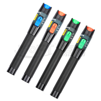 Testeur de câble à fibre optique FTTH portable, stylo VFL visible, source de lumière rouge, boîtier métallique, interface universelle 2,5 mm, 30 mW max.