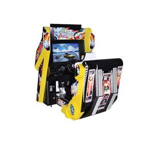 Op maat gemaakte muntautomaat racearcade met 32-inch HD LCD-scherm en <span class=keywords><strong>online</strong></span> tweepersoonsverbinding voor kinderen en volwassenen - Product Image 1