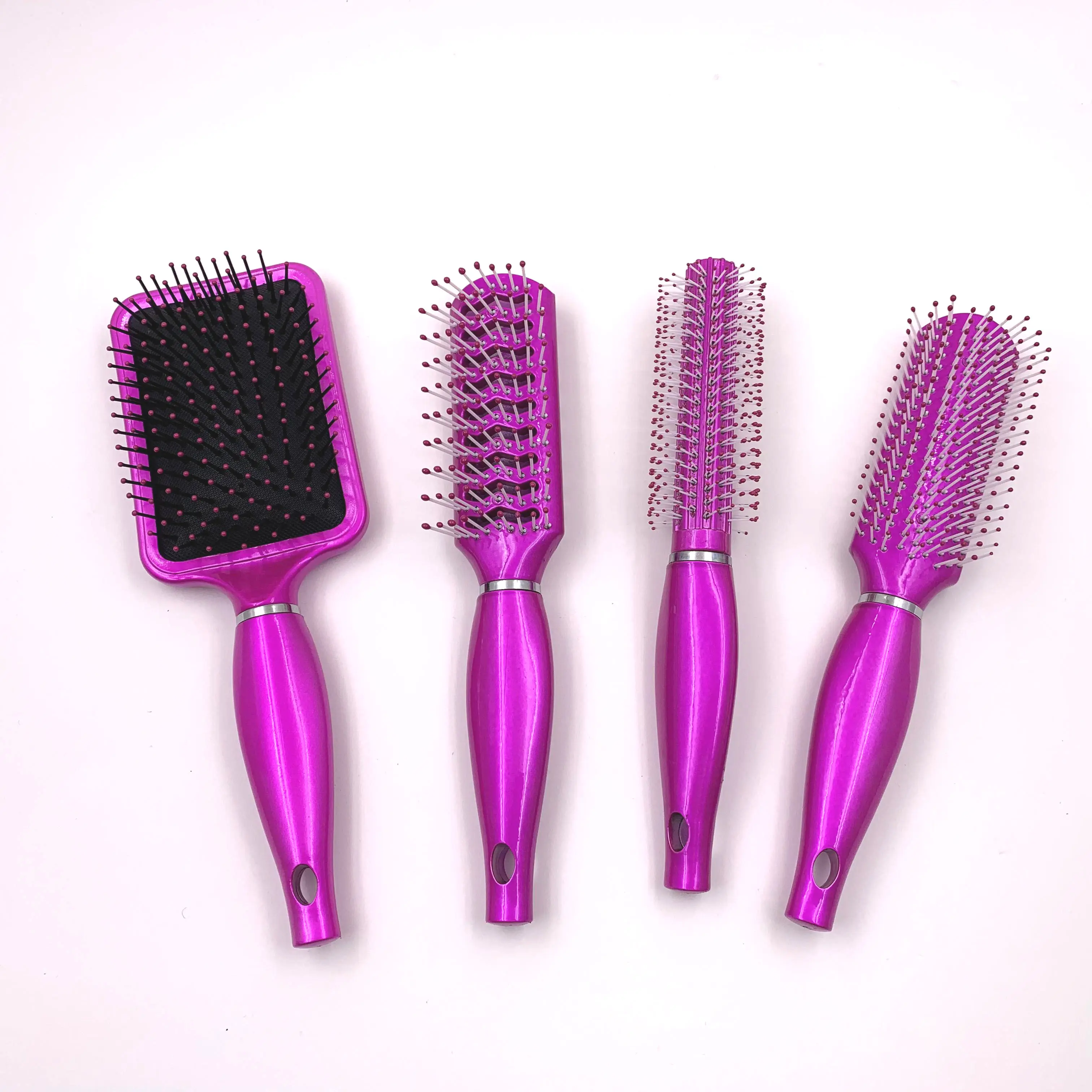 Cheap and Promotional Hair Brush Custom logo hair Brush for Home-use Salon and vivid Color Comb Escova Hair Brush