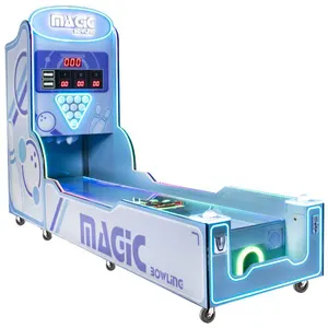 Indoor Amusement Mini Bowling Game Machine 1/2 Players Bowling Ball Machine