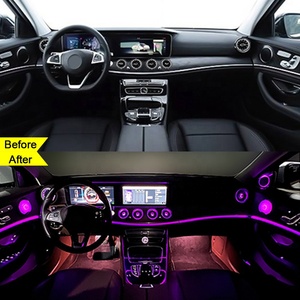 W205 W213 x253 eqs phong cách tuabin điều hòa không khí lỗ thông hơi 64 màu sắc môi trường xung quanh ánh sáng cho Mercedes-Benz c-coupe e-coupe - Product Image 3