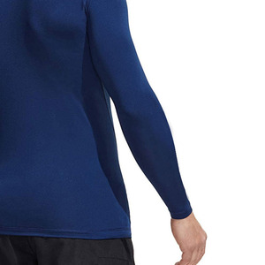 Camiseta Deportiva de Manga Larga para Hombre, de Secado Rápido, Anti-UV, Cómoda, de Alta Calidad, en Spandex/Poliéster, para Fitness, Venta al Por Mayor - Product Image 4
