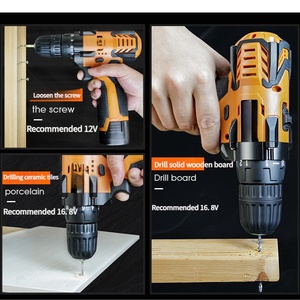 Yutuo 12V LI Ion pin DC điện không dây tay khoan đá khoan máy công cụ hộp động cơ điện bộ - Product Image 4