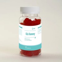 Complément alimentaire de gestion du poids en gummies CLA à force maximale, marque privée OEM, vitamine pour un poids sain et une masse musculaire maigre, vitamines