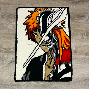 Dekorasi komersial kartun kustom dekorasi ruang tamu buatan tangan karpet rumbai karpet area anime karpet <span class=keywords><strong>PROMO</strong></span> Naga 3d - Product Image 2