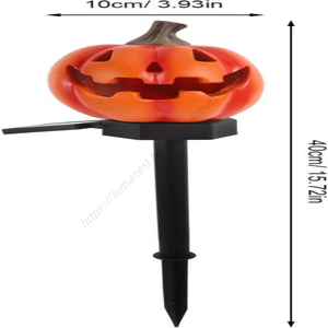 Lanterne solaire citrouille en gros, artisanat, décorations d'Halloween, piquets, décoration d'ambiance pour festivals et jardins - Product Image 5