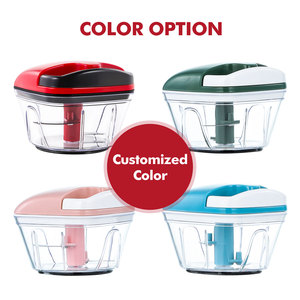 Multifunction Mini Manual Blender Quick Press Nut Onion Salad <strong>Vegetable</strong> <strong>Cutter</strong> Hand Pull Meat Garlic Chopper - Product Image 5