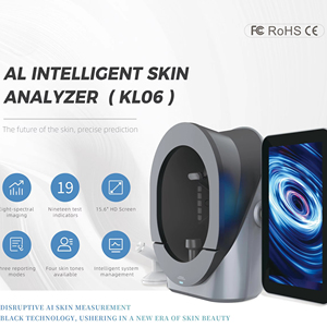 Dispositivo analizador de piel de prueba facial inteligente 3D AI profesional Máquina de análisis de piel plegable compatible con 19 idiomas - Product Image 3