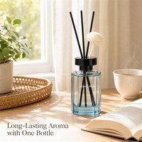 Diffuseur à bâtonnets parfumés longue durée, couverture de 30 mètres carrés, une bouteille dure des mois, parfum naturel sans composants synthétiques