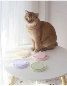 Ciotola Pieghevole per Cani in TPE - Portatile, Ecologica, Impermeabile, per Campeggio e Viaggi, Alta Qualità, Design Moderno e Resistente - Product Image 3