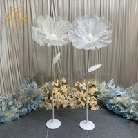 Fleurs Lumineuses en Fil Scène en T Lumière de Chemin Support à Pétales Écran de Fond Zone d'Accueil Fleurs Décoratives Lumières pour Mariage Fête