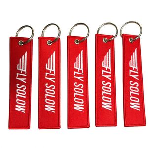 Wholesale <b>Customized</b> Luggage Tag Label Before Keyring Flight for Logo Woven Keychains Embroidery <b>Key</b> Tags - Product Image 4