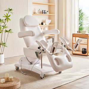 Tam Otomatik Jinekolojik Özel Muayene Yatağı Sulama Sistemli Elektrikli Kaldırma Özellikli Dövme Güzellik Salonu Tıbbi Vücut Bakım Yatağı - Product Image 5