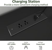 Commode à 6 tiroirs avec prise électrique