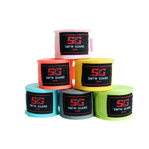 Bandes de mains en polyester élastique extra long au design personnalisé (4.5m/4m) pour un soutien maximal des articulations du poignet pour la boxe - Product Image 4