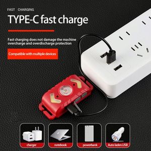 WOSEN COB Inducción LED Impermeable Luz fuerte Sombreros Carga USB Montañismo al aire libre Luz para correr Faro fuerte - Product Image 4