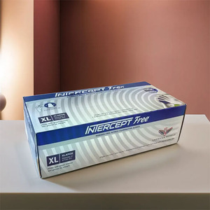 Intercept Free Powder-Free Nitrile Examination Gloves Disposable Medical Grade American Nitrile - Product Image 4