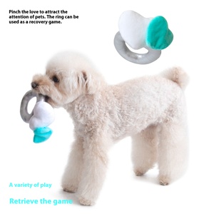 Tanabata jouets écologiques pour animaux de compagnie proposition de cadeau de la Saint-Valentin pour chats et chiens son <span class=keywords><strong>seul</strong></span> renifleur anneau de nourriture - Product Image 4