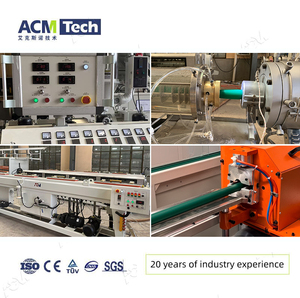 Cortador de tubos de plástico ACMTech Factory, máquina extrusora de tubos PPR, línea de extrusión de tubos Mini PE <span class=keywords><strong>PP</strong></span> PPR - Product Image 2