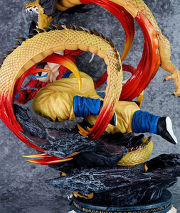 Statua LS <span class=keywords><strong>Dragon</strong></span> Fist 43CM Super Saiya 4 Modello da Collezione <span class=keywords><strong>Goku</strong></span> con Doppia Testa in PVC Figure Anime <span class=keywords><strong>Dragon</strong></span> Balls Ornamenti Action - Product Image 6