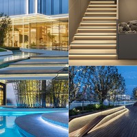 Nouvelle conception de bande lumineuse LED néon DC24VRa90 1010/1313/1616 2020, éclairage architectural, étanche IP67, bande lumineuse LED néon flexible pour extérieur