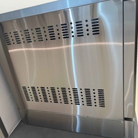Lemari Pendingin Dapur Komersial Tiga Pintu Model Workbench dengan Sertifikasi Energy Star dan Kontrol Suhu Digital