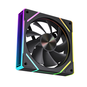 Ventilador de refrigeración de <span class=keywords><strong>CPU</strong></span> de venta directa de fábrica Lovingcool de alto rendimiento 12V 120mm LED RGB disipador de calor ventilador de caja de PC para juegos - Product Image 4