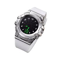 Jam Tangan Digital 2026 Model Terbaru Sporty Anak Unisex LED Casing Plastik Tali Silikon 25mm untuk Wanita Pria